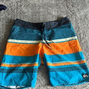Quiksilver Striped Board Shorts